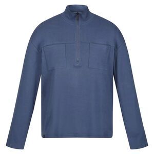 Regatta Mens Ferdo Fleece Top / Dark Denim